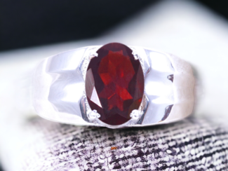Garnet ring